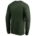 thumbnail image 3 of Men's Green Minnesota Wild Iconic Collection On Side Stripe Long Sleeve T-Shirt, 3 of 3