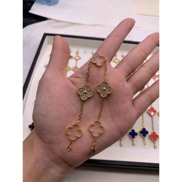 Van Cleef & Arpels/VCA 18 Quilates Trébol Cinco Flores Trun