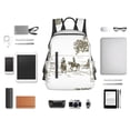 thumbnail image 6 of Balery Cowboys Riding A Horse Near A Tree Lightweight Backpack for Men and Women - Durable and Water-Resistant, Ideal for School, Work, Travel, and Everyday Use, 6 of 9