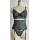 thumbnail image 1 of Conjunto de 3 piezas de lencería sexy de encaje tridimensional de dos colores, 1 of 6