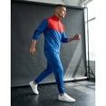 thumbnail image 3 of Ensemble de Jogging Actif pour Hommes Velocity GYM Jogging Rayé Haut et Bas, 3 of 6