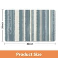 thumbnail image 4 of Premium 20x32in Luxury Non-Slip Bathroom Rugs, Soft Microfiber Bath Mat, Quick-Drying and Machine Washable for Tub and Shower, 4 of 5