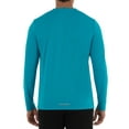 thumbnail image 4 of Athletic Works Men's and Big Men's Active Quick Dry Performance Long Sleeve T-Shirt, up to Size 5XL, 4 of 5