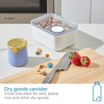 thumbnail image 3 of Bidón de cocina iDesign de plástico reciclado de 6,34 L con tapa hermética, 3 of 6