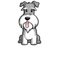 thumbnail image 3 of CafePress - Life Is Better With A Schnauzer Dark - Women's Dark Pajamas, 3 of 4