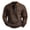 Coffee, variant on Men's Retro Casual Line Print Zipper Sweatshirt, Long Sleeve Pullover for Graphic Streetwear,Light Brown,2XL