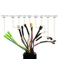 thumbnail image 3 of Kit De Controlador Sin Escobillas Para Scooter, Controlador Sin Escobillas De Motor Diseño Estriado Onda Sinusoidal Panel S866 Impermeable De Tres Modos Para Scooter Eléctrico, 3 of 7