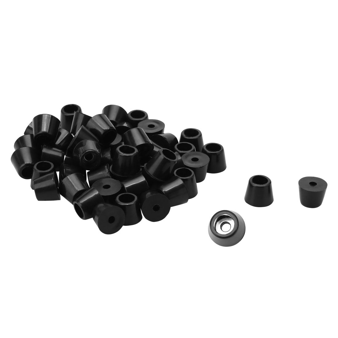 40pcs Rubber Feet Bumper Buffer Cutting Board with Metal Washer