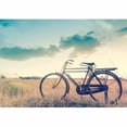 thumbnail image 2 of wall26 - Beautiful Landscape Image with Bicycle in Vintage Tone Style - Removable Wall Mural | Self-Adhesive Large Wallpaper - 66x96 inches, 2 of 6