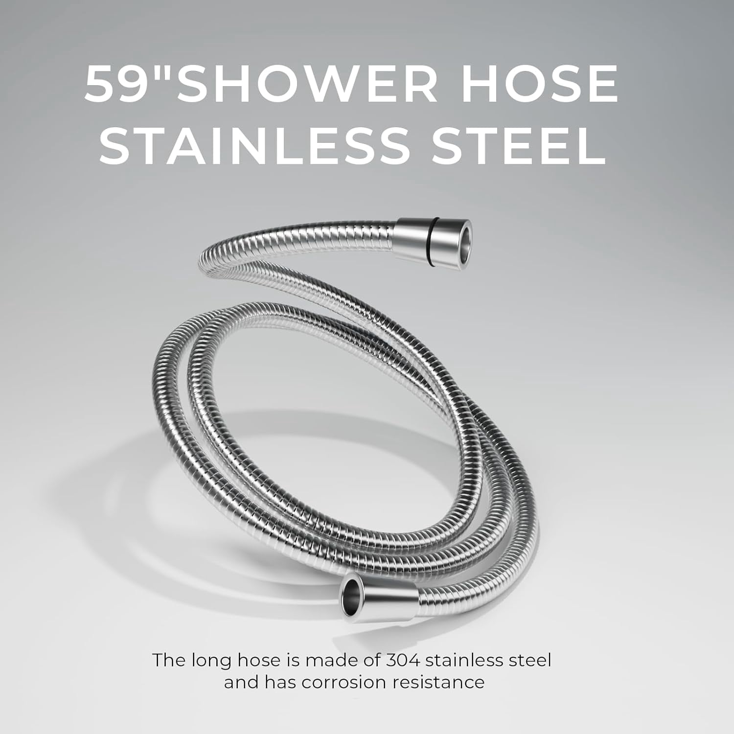 Wide Rain Shower Head With 5 Modes Handheld Showerheads, High Pressure Showerhead Combo with Extension Arm for Bathroom Accessories, Adjustable Shower Head with Anti-Clog Nozzles (Chrome)