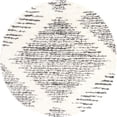 thumbnail image 2 of Rugs.com Serenity Shag Collection Rug – 7 Ft Round White Shag Rug Perfect For Kitchens, Dining Rooms, 2 of 6