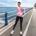 thumbnail image 6 of FORMRS Womens Long Sleeve Shirts UPF 50+ Sun Protection Quick Dry Fishing Hiking Tops, Size S-2XL, Heart Geometric, 6 of 8