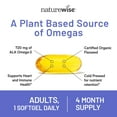 thumbnail image 6 of NatureWise Flaxseed Oil 1200mg - Organic, Cold Pressed - 120 Softgels[120-Day Supply], 6 of 13