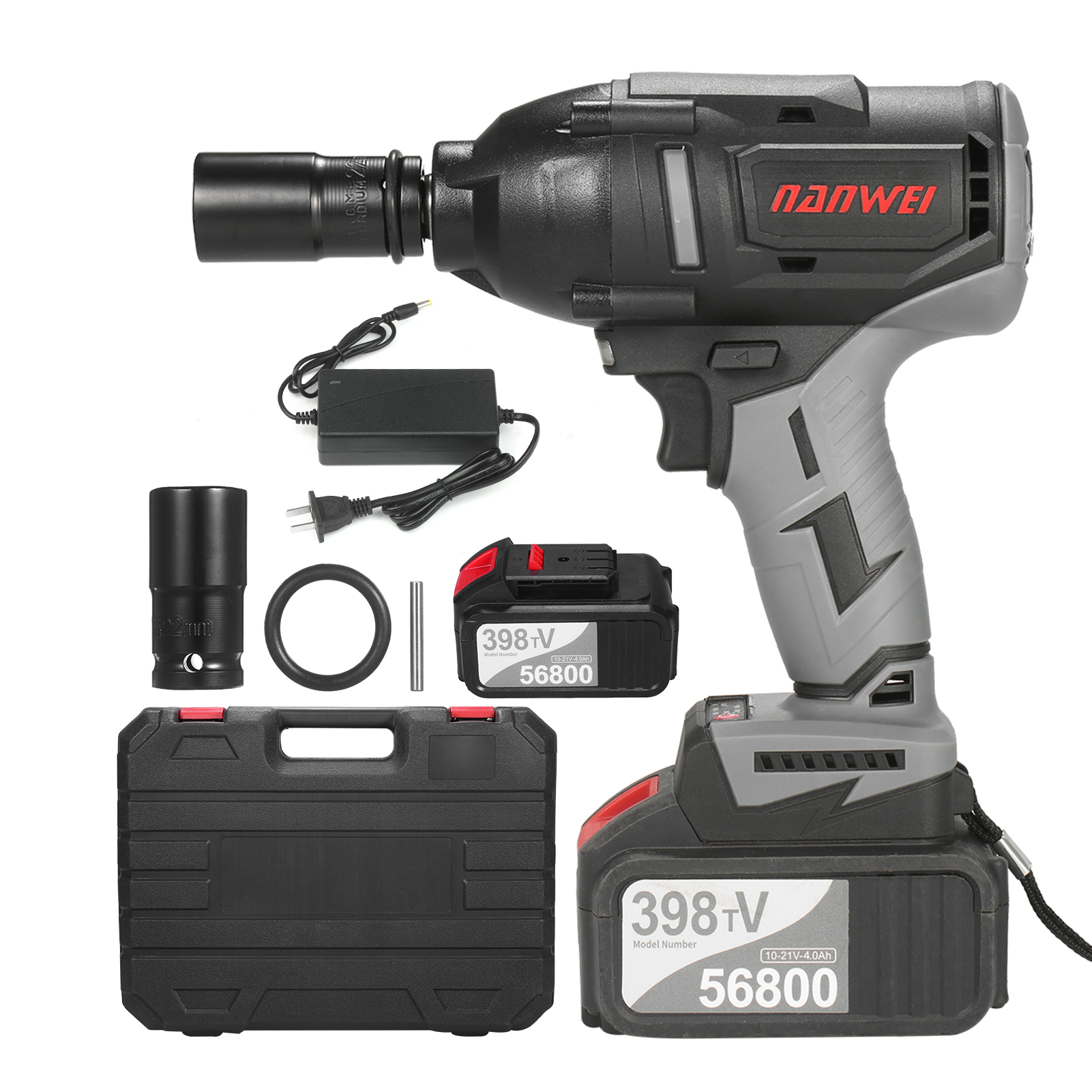 Meterk Cordless Impact Wrench 600Nm 