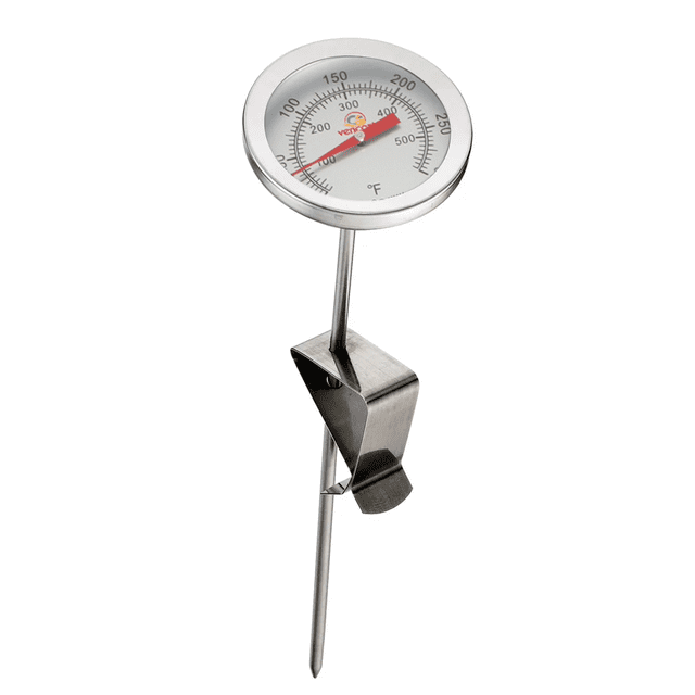 Termómetro De Acero Inoxidable Para Freír 0º A 300ºc Vencort Termómetro/Para Freír/Inoxidable