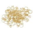 thumbnail image 2 of 80Pcs  Shape Paper Clips Metal Bookmark Clips Cute Small Paperclips with Clear Box for Office School Wedding Party Invitation Valentine Decoration, 2 of 8