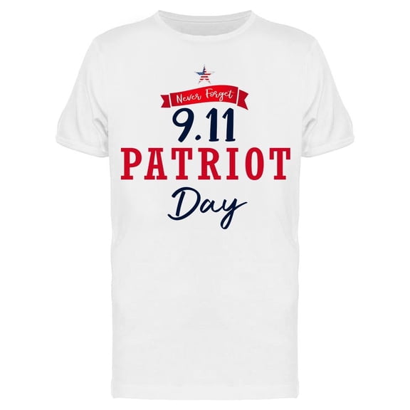 Never Forget 9.11, Banner Tee Men's -Image by Shutterstock