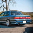 thumbnail image 4 of Fit For Civic 4DR Sedan SOHC 1988-1991 1.5L 4 Inch Round Tip Muffler Catback Exhaust System, 4 of 4