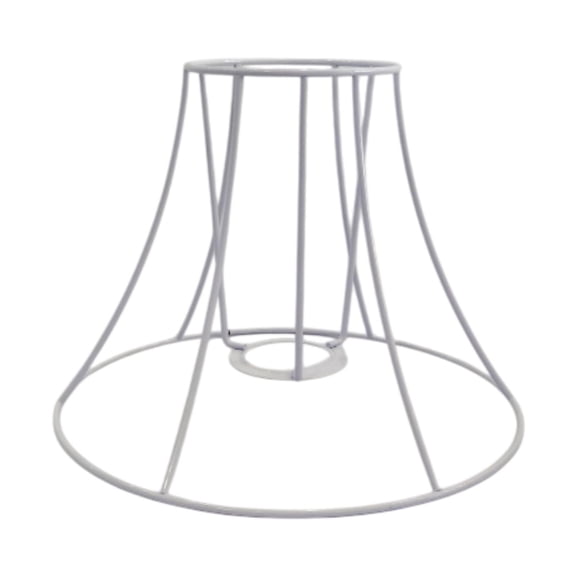 Bvdfgk Wire Lamp Shade Lamp Cover DIY Hanging Pendant Lampshade Chandelier Stand Lamp C 25cmx15cmx9cm