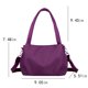 thumbnail image 3 of Bolsa de mensajero de nailon impermeable de gran capacidad | Bolsa de hombro de 15-20 L para gimnasio, viajes, para hombre y mujer | Compatible con portátiles para la escuela, el trabajo, el fitness, 3 of 7