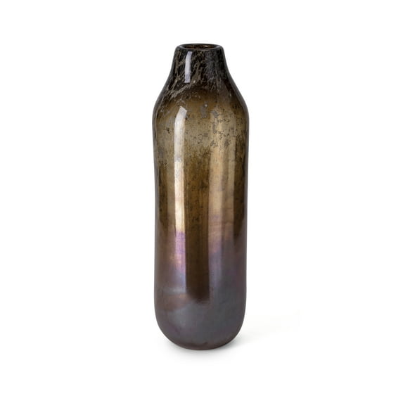 Imax Mocha Large Art Glass Vase 15541