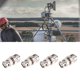 thumbnail image 1 of Concéntrico 4 Uds BNC Macho A UHF Hembra RF Cable Coaxial Conector Adaptador Conector Convertidor, 1 of 7