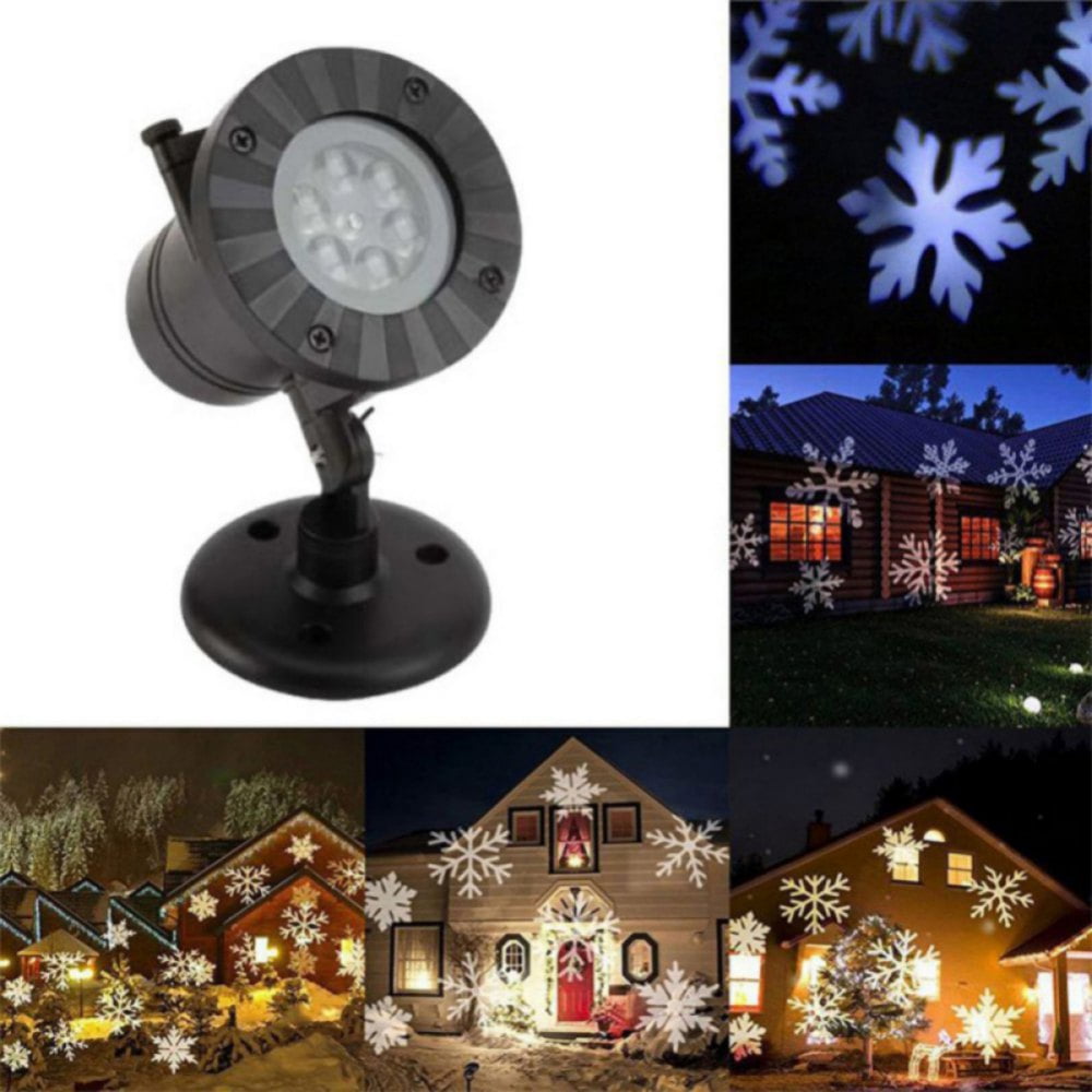 Christmas Light Projector, LED Projector Snow Flurry Lights Holiday