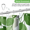thumbnail image 3 of Light Green Spring Shower Curtain for Bathroom Sage Eucalyptus Cloth Shower Curtain Set Farmhouse Leaf Floral Bathroom Decor Lime Green Floral Watercolor Leaves Spring Bath Curtain 72x72, 3 of 6