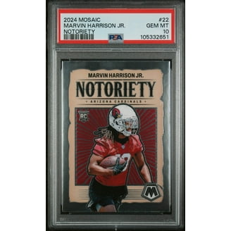Graded 2024 Panini Mosaic Patrick Mahomes II #1 Notoriety Football