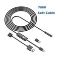 thumbnail image 1 of Industrial Endoscope Camera IP67 Waterproof 5.5mm 7mm 3IN1 For Android Phones PC USB Endoscope Camera, 1 of 5