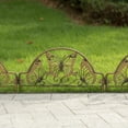thumbnail image 2 of Decorative Butterfly Design Plastic Fence Garden Edging Landscape Border Path Panel, Pack of 6, 2 of 7