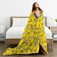 thumbnail image 5 of Cute Rubber Ducky Throw Blanket Ultra Soft Warm All Season Yellow Cartoon Ducks Decorative Fleece Blankets for Bed Chair Car Sofa Couch Bedroom 80"X60", 5 of 6