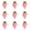 E, variant on Easter Carrot Shaped Treat Bags Bulk - 10/20/30 Pcs Fabric Drawstring Goodie Bags for Easter Basket Stuffers, Egg Candy, Party Supplies & Kids Gift Bags