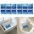 thumbnail image 1 of 12x De Bañera Impermeable Antideslizante Patrón De Flor/Planta/Pez/Guijarros 3D Calcomonía De Pares Piso Aodorno Para Cocina Baño Los peces Macarena Pegatinas de bañera antideslizantes, 1 of 5