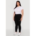 thumbnail image 3 of Women's Plus Size High Waisted Distressed Skinny Jeans, 3 of 5