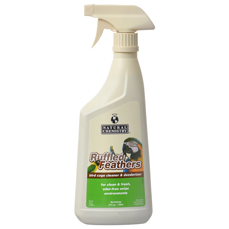 Natural Chemistry Ruffled Feathers Bird Cage Cleaner & Deodorizer 24 oz