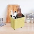 thumbnail image 5 of Aihimol Kitchen Tableware Holder 3 Compartments Chopstick Holder Cutlery Drying Rack Countertop Flatware Storage Organizer for Chopsticks, Spoons, Forks, Brushes, 5 of 6