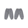 thumbnail image 2 of BemeyourBBs Kids Girls Boys Jogger Pants Loose Plaid Print Elastic Waist Trousers, 2 of 9