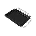 thumbnail image 2 of OFFIGAM Black Enamel Baking Tray High Oven Roaster Non-Stick Bakeware for Cooking, 2 of 7