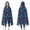 Dark Blue Dinosaur, variant on Wearable Blanket,DarkBlue Cartoon Dinosaurs SpeechBubbles Pattern Hooded Wearable Flannel Blanket for Adults & Teens,Winter Poncho Shawl Wrap Cape Cozy Anti-Pill,50"x60"