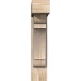thumbnail image 2 of Ekena Millwork 7 1/2"W x 28"D x 36"H Olympic Block Smooth Bracket w/ Offset Brace, Douglas Fir, 2 of 25