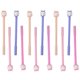 thumbnail image 2 of 12 Pcs 1 Set Practical Hamster Pen Cover Design Gel Pens Creative Neutral Pens, 2 of 3
