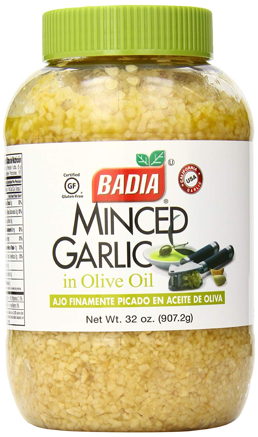 Badia Minced Garlic In Olive Oil 32 Ounce Pack Of 6 Walmart Com Walmart Com