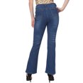 thumbnail image 2 of Womens Classic Retro High Waist Stretchy Skinny Leg Denim Bell Jeans, 2 of 6