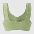 thumbnail image 5 of Njagoc3 Wireless Bras for Women Plus Size Front Button Wide Straps Seamless Comfortable Everyday Daily Bra, 5 of 6