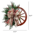 thumbnail image 6 of Christmas Wreath, 15.76'' Christmas Wreaths for Front Door Indoor Window Wall Decor, Outdoor Christmas Decorations, 6 of 8