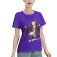 thumbnail image 2 of T-Shirt Basique à Manches Courtes pour Femmes Demon Slayer Blade Nidouzi, 2 of 6