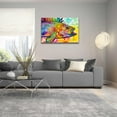 thumbnail image 5 of Epic Art 'Fish' by Dean Russo, Acrylic Glass Wall Art, 36"x24", 5 of 8