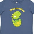 thumbnail image 4 of Inktastic Little Brother Dinosaur Boys Baby T-Shirt, 4 of 5