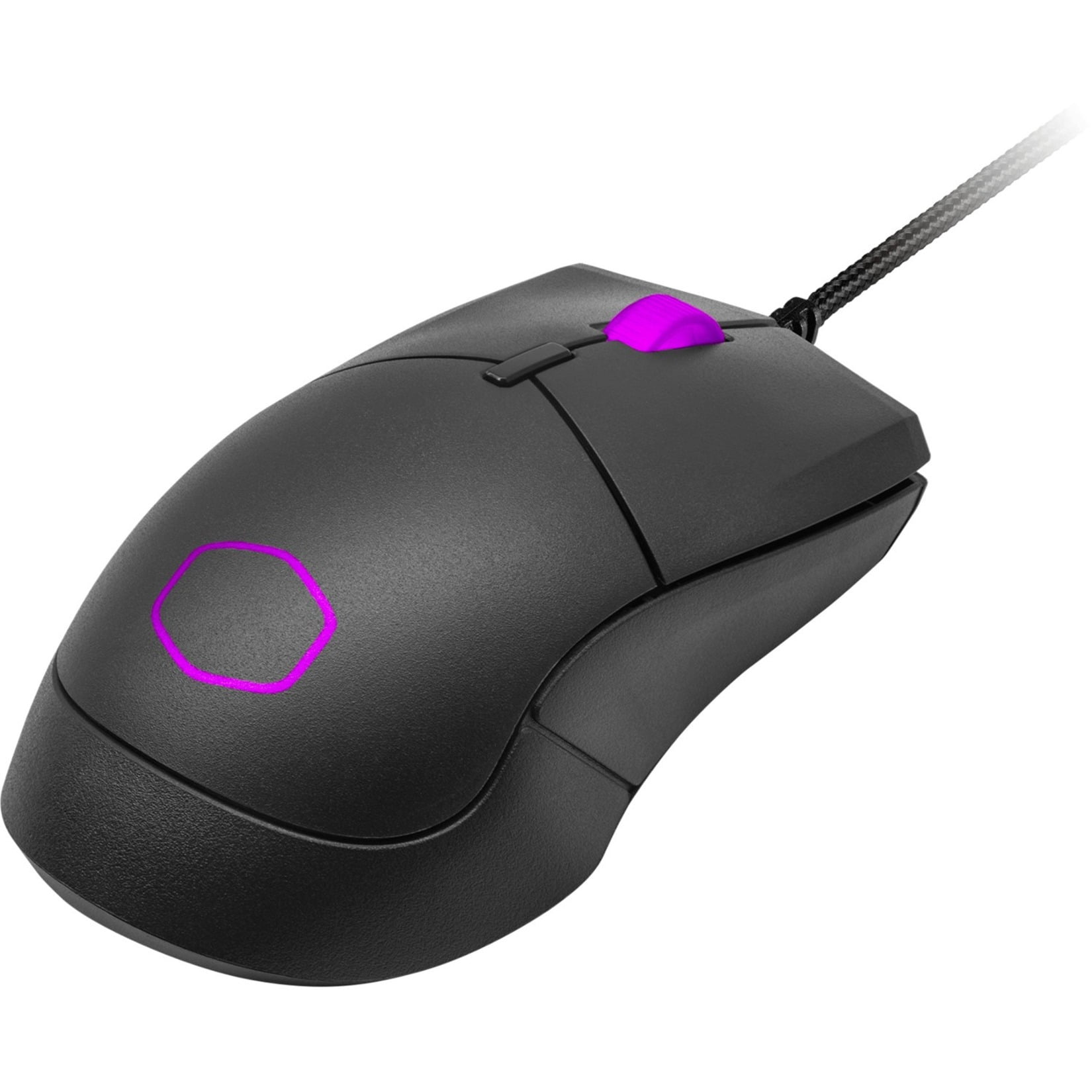 Cooler Master MM310 Gaming Mouse Black - 12000 dpi - USB Type A - 6 Button(s) - RGB Scroll Wheel - Ambidextrous Design